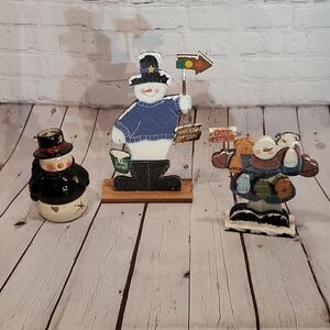 Snowman decor bundle 